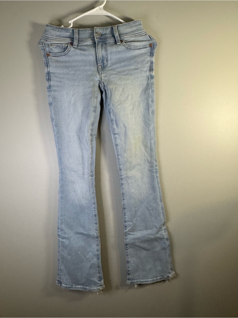 American Eagle Low Rise Boot Cut Jeans 000 Standard - See details